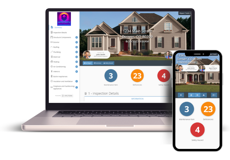 Our Spectora reports can be viewed on any device!